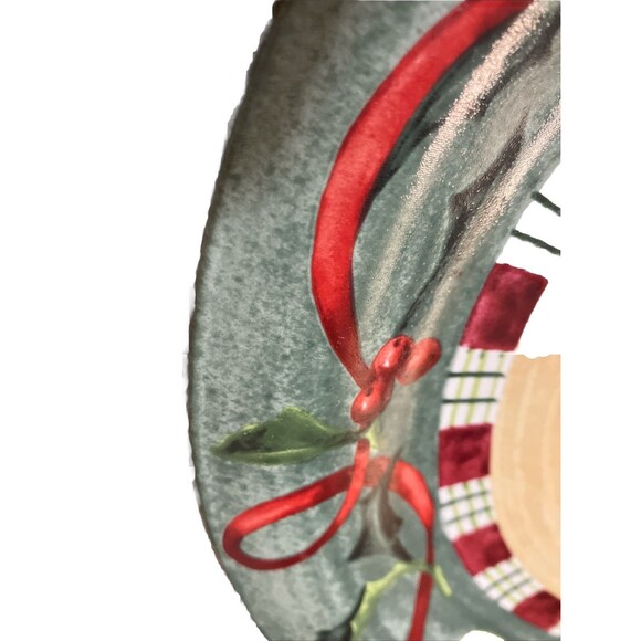 Lenox Winter Greetings Everyday Goldfinch Dinner Plates 10.75" Catherine McClung - Picture 4 of 15